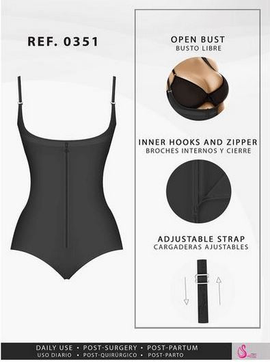 Faja Colombiana Strapless Body Shaper Mode 259 (XSmall, Black) at   Women's Clothing store