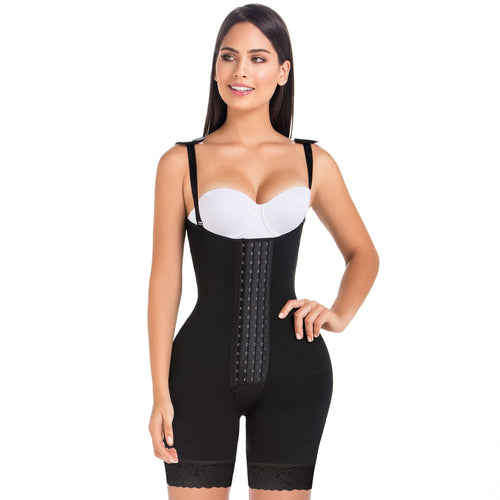 Fajas MariaE 9277 | Mid-Thigh Butt Lifter Shapewear for Women | Daily Use