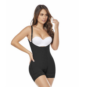 High Compression Bodysuit Girdles With Brooches Bust For Daily And