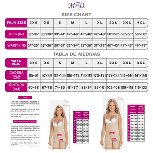 Fajas MYD 0075 Slimming Full Body Shaper for Women