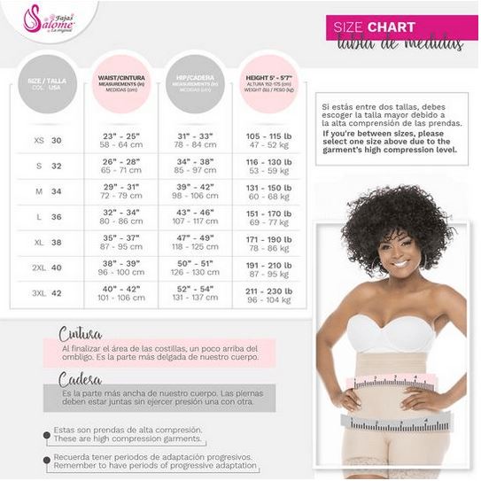 Salome 0212 Fajas Tanga Colombianas Reductoras y Moldeadoras Shapewear Thong  for Women Body Shaper