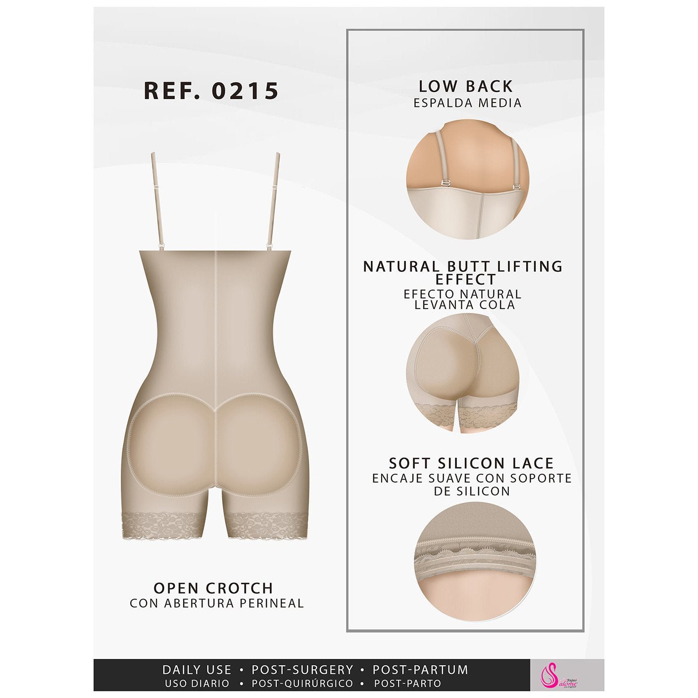 Shapewear & Fajas-The Best Faja Fresh and Light Faja Mujer Post Parto  Medica Lumbar Espalda Shaping Pantie
