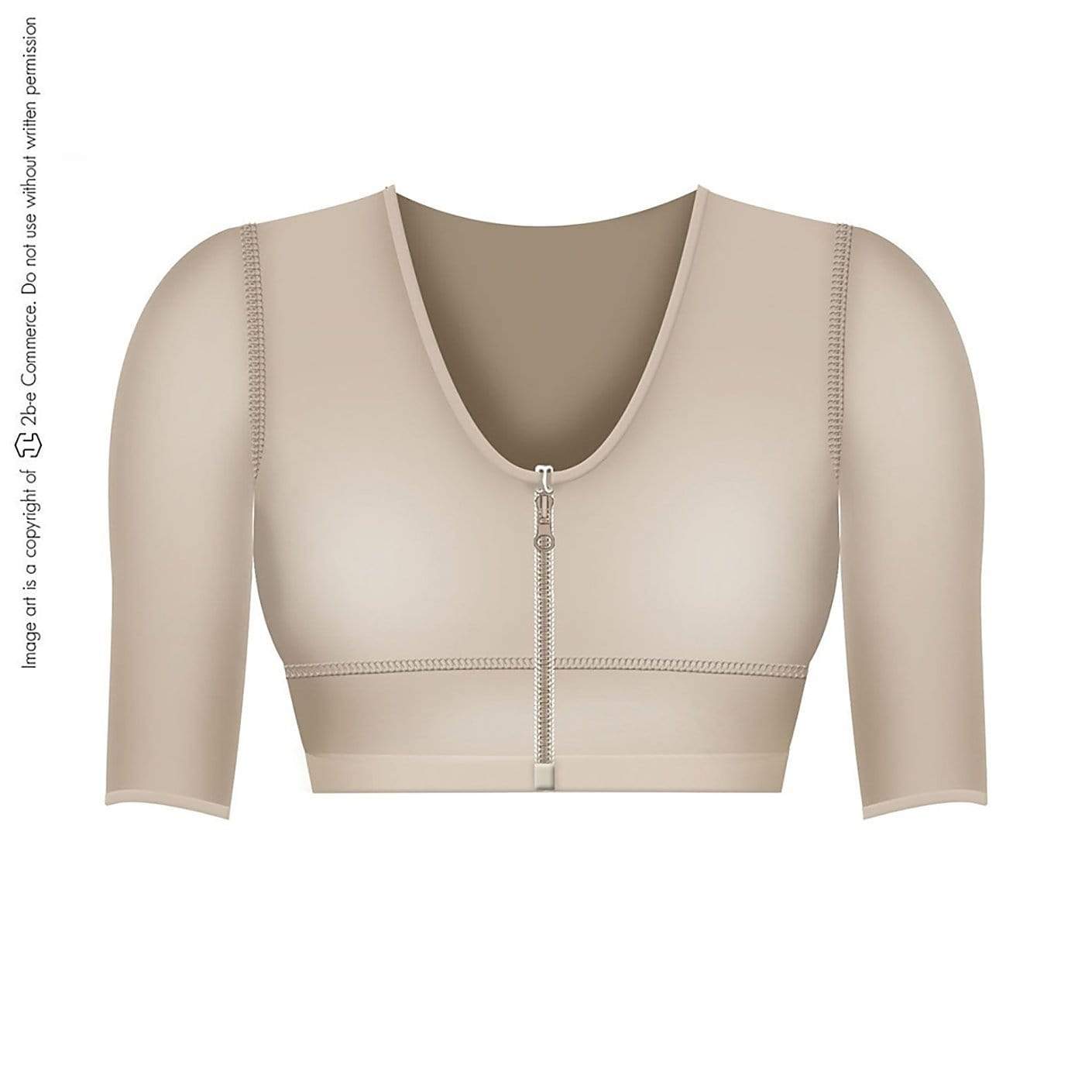 Fajas Salome 0328  Surgical Breast Augmentation Bra with Sleeves