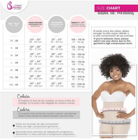 Fajas Salome 0417 Butt Lifter Tummy Control Shapewear for Women / Powe – My  Fajas Colombianas