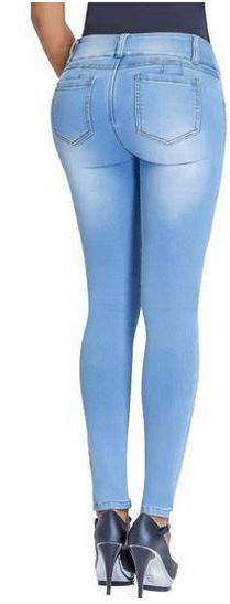 L.O.W.L.A SHAPEWEAR LOWLA Colombian Skinny Slim Fit Mid Rise Jeans for  Women Butt Lift Pants Pantalones : : Clothing, Shoes & Accessories