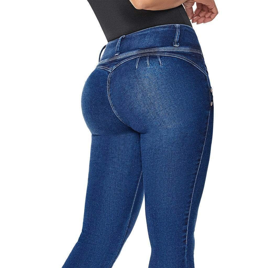 Buy LT.ROSEPantalones Colombianos Levanta cola, Butt Lifting Jeans, High  Waisted Jeans for Women