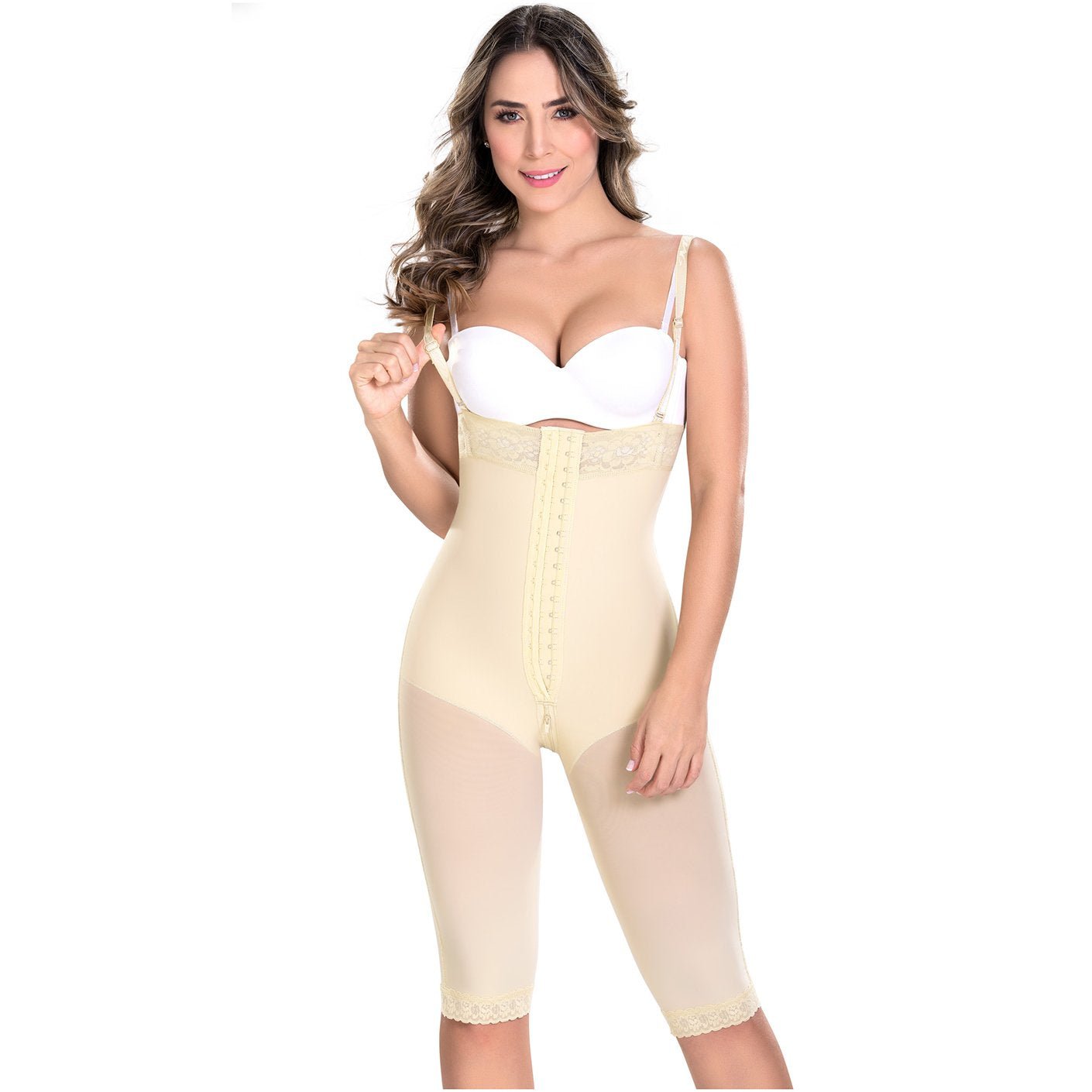 Faja colombiana MyD reductora moldeadora strapless F0766 – ESTILIZA-MX